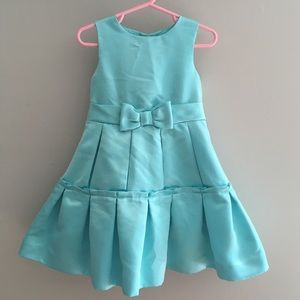 Teal Janie and Jack formal dress
